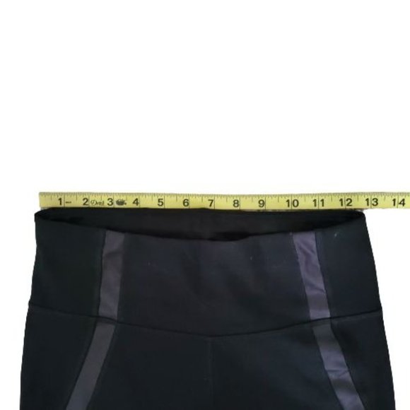 Old Navy High-Rise 7/8-Length Ponte-Knit Ankle-Zip Moto Street Leggings Small - Picture 7 of 15